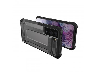 Hybrid Armor Defender (�ierny) - Odoln� ochrann� kryt (obal) na Samsung Galaxy S23 Ultra