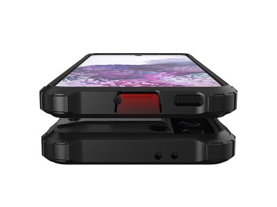 Hybrid Armor Defender (�ierny) - Odoln� ochrann� kryt (obal) na Samsung Galaxy S23 Ultra