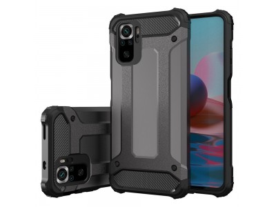 Hybrid Armor Defender (ierny) - Odoln ochrann kryt (obal) na Xiaomi Poco M4 Pro 5G