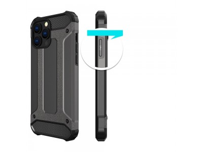 Hybrid Armor Defender (modr) - Odoln ochrann kryt (obal) na iPhone 14 Pro