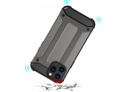 Hybrid Armor Defender (modr) - Odoln ochrann kryt (obal) na iPhone 14 Pro