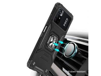 Hybrid Ring Defender (modr�) - Odoln� kryt (obal) na Xiaomi Redmi Note 11