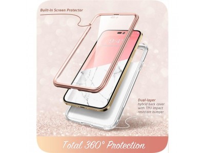 i-Blason Cosmo Series Pink (ruov) - Odoln obal pre iPhone 14 Pro Max