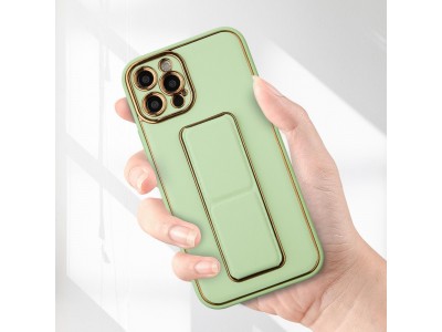 Kickstand TPU Case (�erven�) � Ochrann� kryt (obal) so stojan�ekom pre iPhone 12