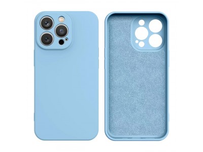 Light Silicone Case (modrá) – Silikónový ochranný kryt (obal) pre Samsung Galaxy S23+