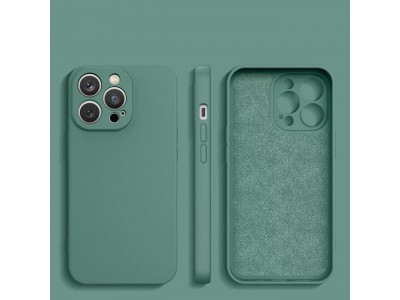Light Silicone Case (tmavo-zelen)  Siliknov ochrann kryt (obal) pre Samsung Galaxy S23+