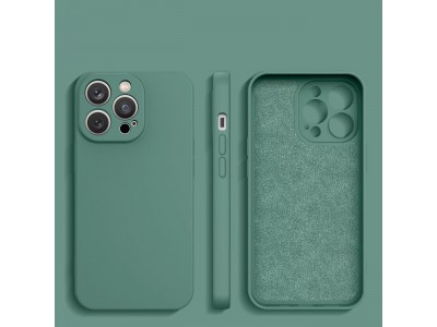 Light Silicone Case (tmavo-zelen�) � Silik�nov� ochrann� kryt (obal) pre Samsung Galaxy S23+
