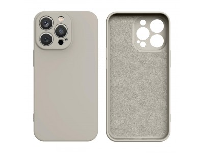 Light Silicone Case (bov - pieskov)  Siliknov ochrann kryt (obal) pro iPhone 14 Plus