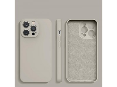 Light Silicone Case (b�ov� - pieskov�) � Silik�nov� ochrann� kryt (obal) pre iPhone 14 Plus