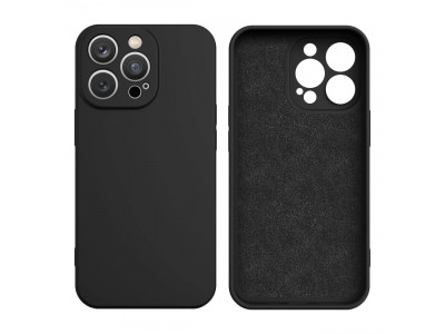 Light Silicone Case (černá) – Silikónový ochranný kryt (obal) pro Samsung Galaxy A52