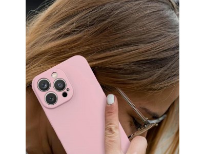 Light Silicone Case (Fuchsia) � Silik�nov� ochrann� kryt (obal) pre iPhone 13 Pro Max