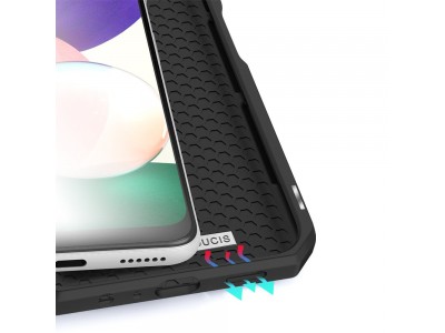 Luxusn Skin X puzdro (ierne) pre Samsung Galaxy A22 5G