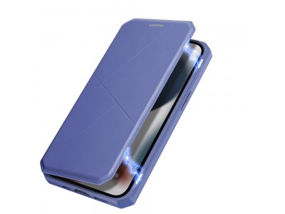 Luxusn� Skin X puzdro (modr�) pre iPhone 13 mini