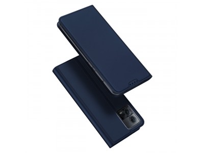 Luxusné Slim Fit puzdro pre Motorola Edge 30 Fusion (modrá)