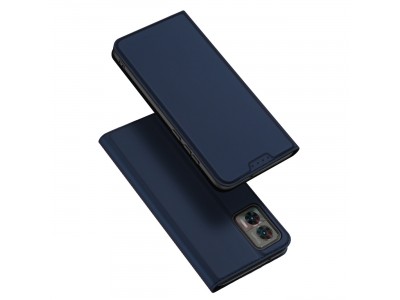 Luxusné Slim Fit puzdro pre Motorola Edge 30 Neo (modrá)