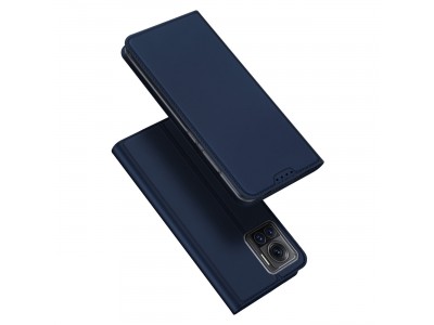 Luxusné Slim Fit puzdro pre Motorola Edge 30 Ultra (modrá)