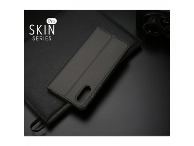 Luxusn Slim Fit puzdro pre Huawei Mate 30 Lite (ierna)