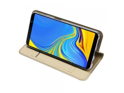 Luxusn Slim Fit puzdro pre Huawei Mate 30 Lite (zlat)