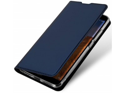 Luxusné Slim Fit puzdro pre Huawei Mate 30 (Navy modrá)
