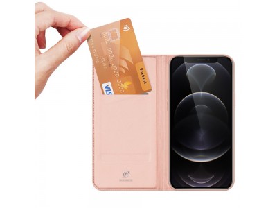 Luxusn� Slim Fit puzdro pre iPhone 13 Pro Max (ru�ov�)