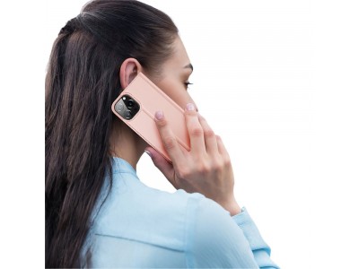 Luxusn� Slim Fit puzdro pre iPhone 13 Pro Max (ru�ov�)