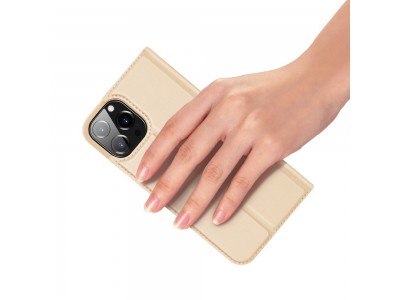 Luxusn� Slim Fit pouzdro pro iPhone 13 Pro (zlat�)