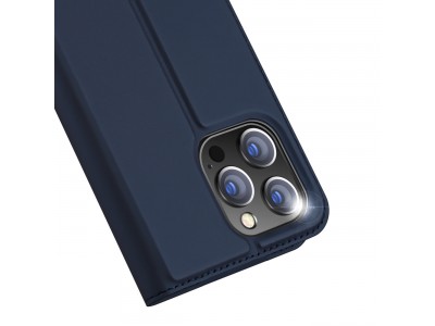 Luxusné Slim Fit puzdro pre iPhone 15 Pro (modrá)