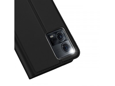 Luxusn� Slim Fit puzdro pre Motorola Edge 30 Fusion (�ierny)
