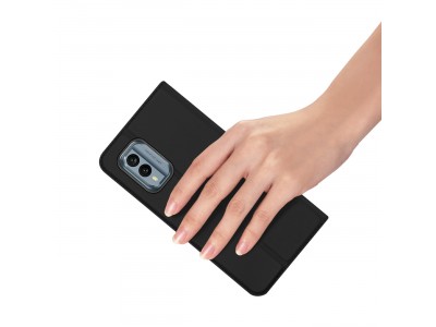 Luxusn� Slim Fit puzdro pre Nokia X30 (�ierny) **AKCIA!!