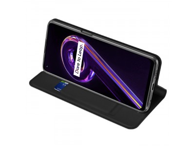 Luxusn Slim Fit puzdro pre Realme 9 Pro (ierne)