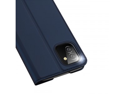 Luxusn Slim Fit puzdro pre Samsung Galaxy A03 (modr)