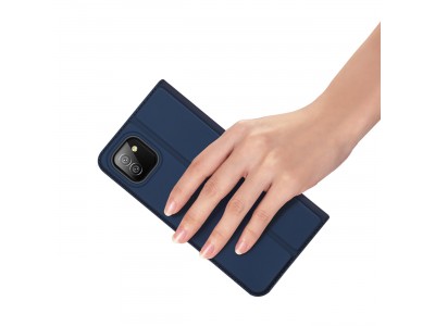Luxusn Slim Fit puzdro pre Samsung Galaxy A03 (modr)