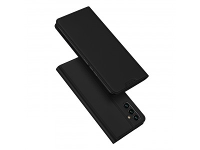 Luxusné Slim Fit puzdro pre Samsung Galaxy A14 5G (čierny)