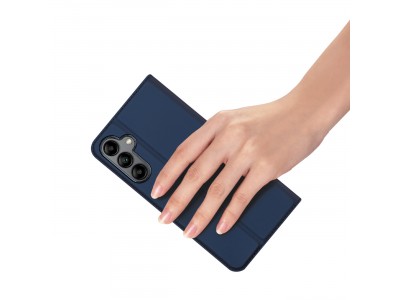 Luxusn Slim Fit puzdro pre Samsung Galaxy A34 5G (modr)