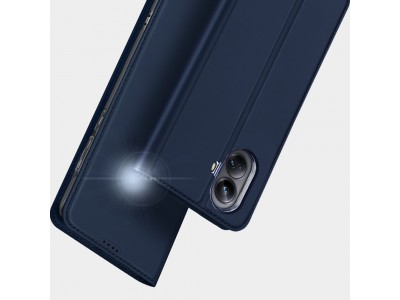 Luxusn Slim Fit puzdro pre Samsung Galaxy A54 5G (modr)