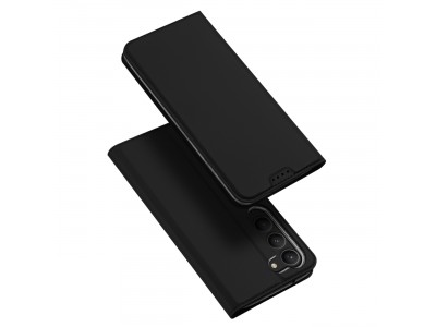 Luxusné Slim Fit puzdro pre Samsung Galaxy S23 (čierny)