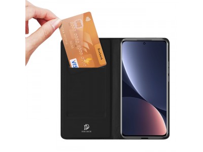 Luxusn� Slim Fit puzdro pre Xiaomi 12 Pro (�ierne)