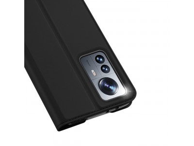 Luxusn� Slim Fit puzdro pre Xiaomi 12 Pro (�ierne)