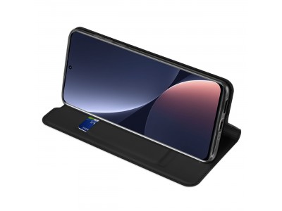 Luxusn� Slim Fit puzdro pre Xiaomi 12 Pro (�ierne)