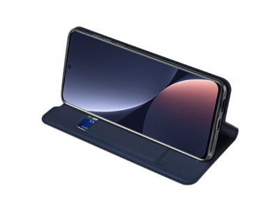 Luxusn� Slim Fit puzdro pre Xiaomi 12 Pro (modr�)