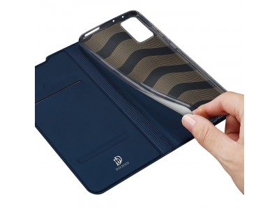 Luxusn� Slim Fit puzdro pre Xiaomi 12 Pro (modr�)