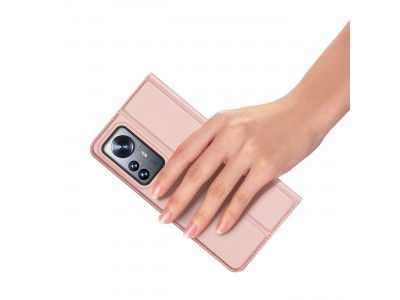 Luxusn� Slim Fit puzdro pre Xiaomi 12 Pro (ru�ov�)