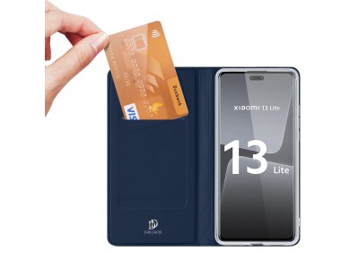 Luxusn� Slim Fit pouzdro pro Xiaomi 13 Lite (modr�)