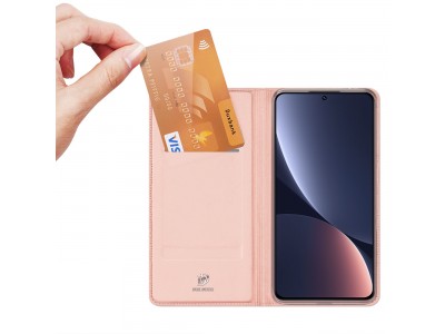 Luxusn� Slim Fit puzdro pre Xiaomi 13 (ru�ov�)
