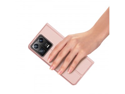 Luxusn� Slim Fit puzdro pre Xiaomi 13 (ru�ov�)