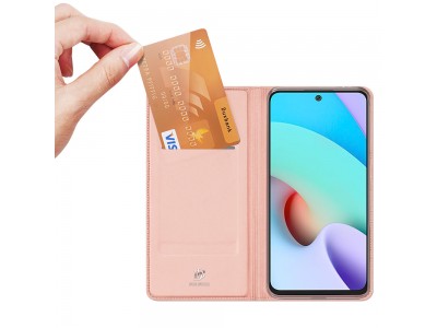 Luxusn� Slim Fit puzdro pre Xiaomi Redmi 10 (ru�ov�)