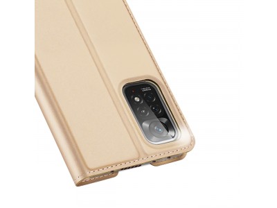 Luxusn Slim Fit puzdro pre Xiaomi Redmi Note 11 Pro (zlat)