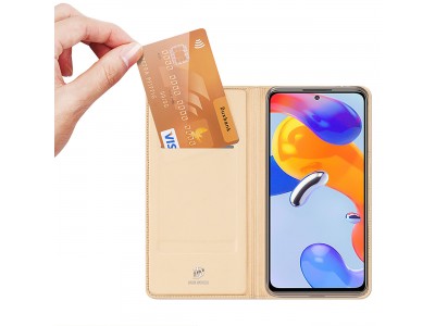 Luxusn� Slim Fit puzdro pre Xiaomi Redmi Note 11 Pro (zlat�)