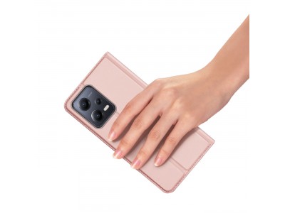 Luxusn� Slim Fit puzdro pre Xiaomi Redmi Note 12 5G / Poco X5 5G (ru�ov�)