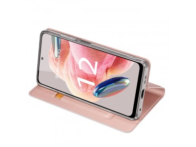 Luxusné Slim Fit puzdro pre Xiaomi Redmi Note 12 (ružová)
